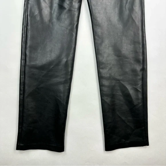 Aritzia Wilfred Vegan Leather Melina Pants Size 0 - Picture 7 of 10